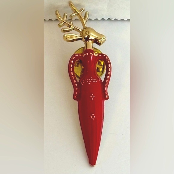 REINDEER BROOCH/PIN - Picture 1 of 2